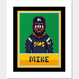 Mike 8bit Posters and Art